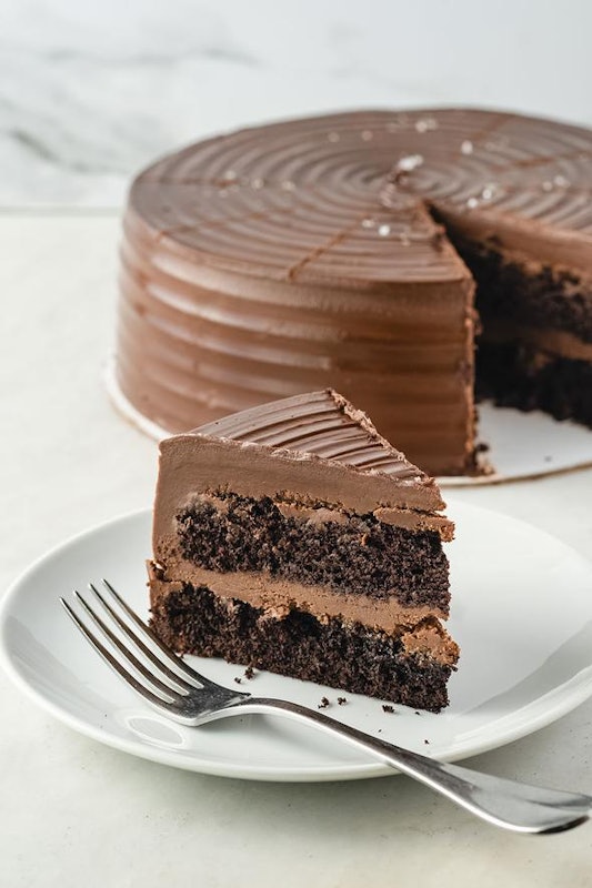 Salted Chocolate Cake 3