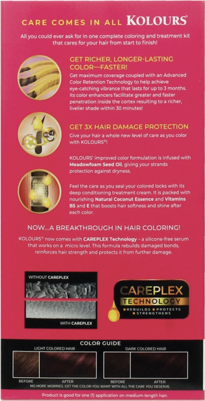 Hair Dye Burgundy 3