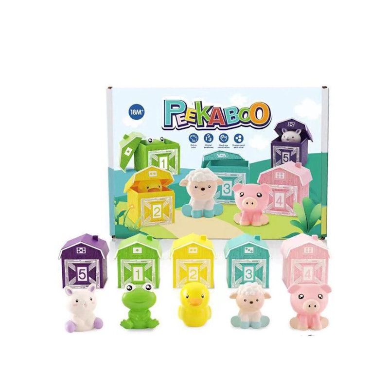 Peekaboo Animal Barn Finger Puppets 1