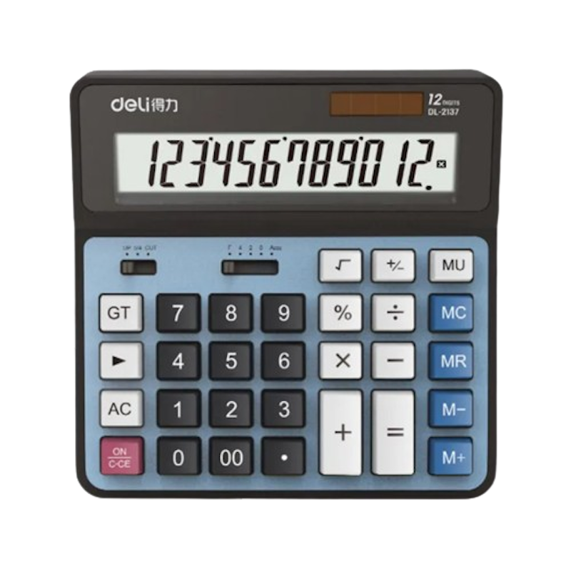 Deli Business Calculator Big 2137/EM01120 1