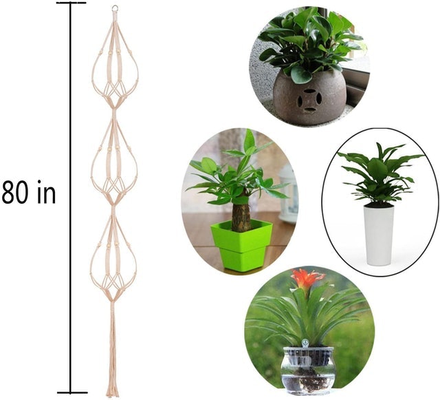 3-Tier Macramé Plant Hangers 3