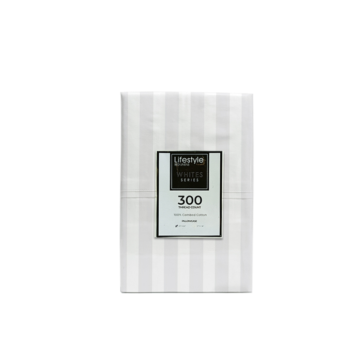 Hotel Stripe Pair Pillow Case 1