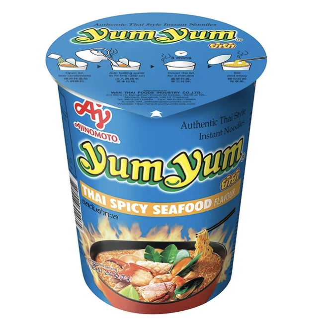Tom Yum Thai Spicy Seafood Instant Noodles 1