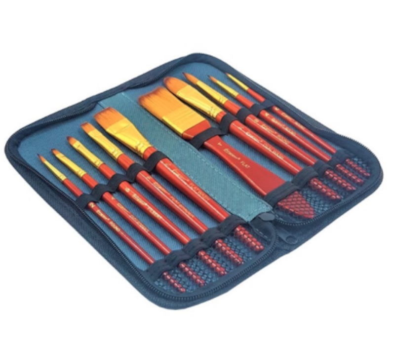 Premium Acrylic/Oil/Watercolor Brush Set 2