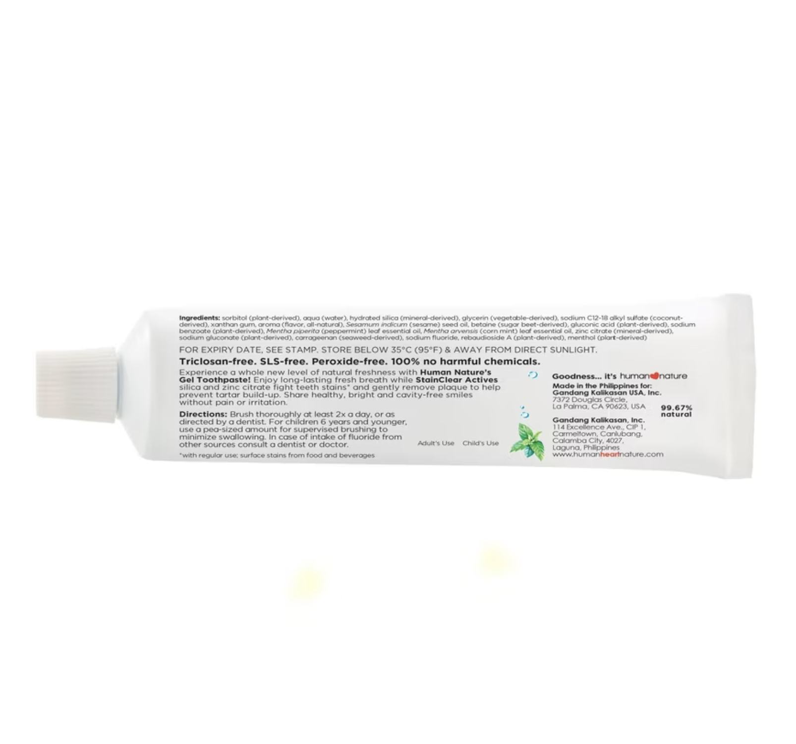 Natural Gel Toothpaste 2