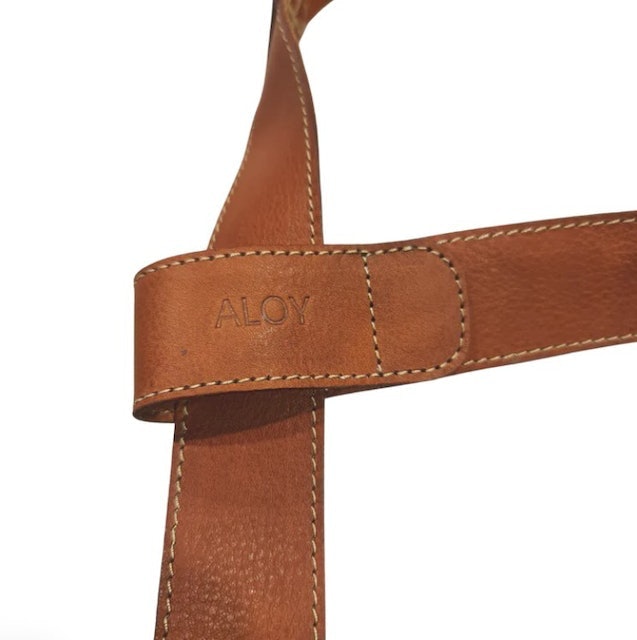 Personalized Hera Leather Yoga Mat Strap 2