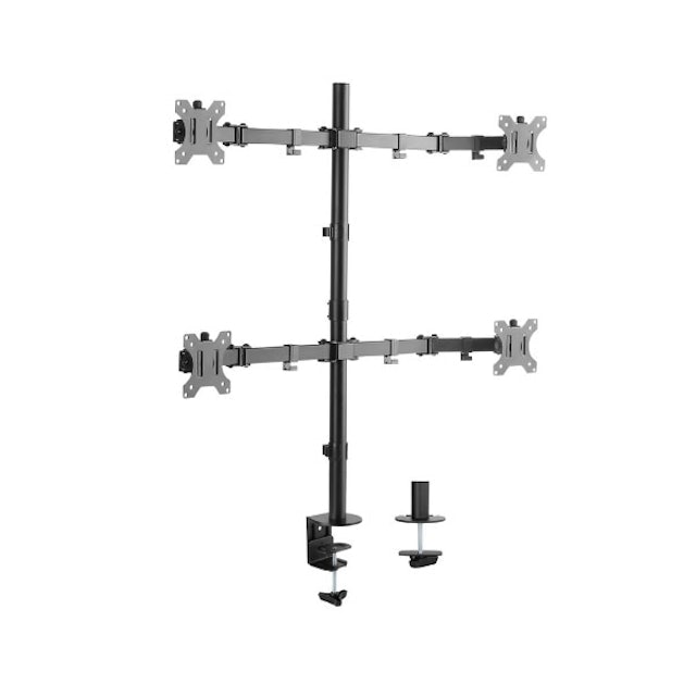 Articulating Quad Monitor Stand 1