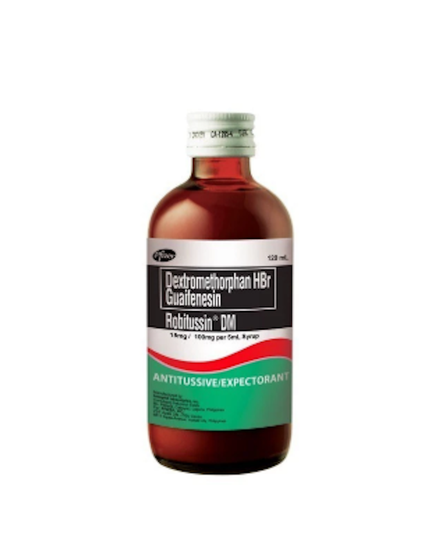Robitussin DM Syrup Dextromethorphan HBr Guaifenesin 1