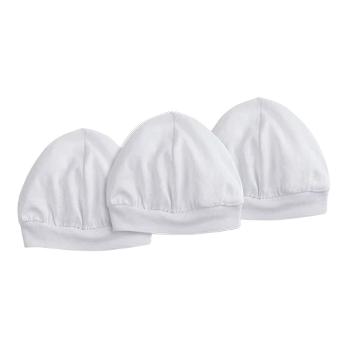 3 PCS 100% Cotton Baby Bonnets 1
