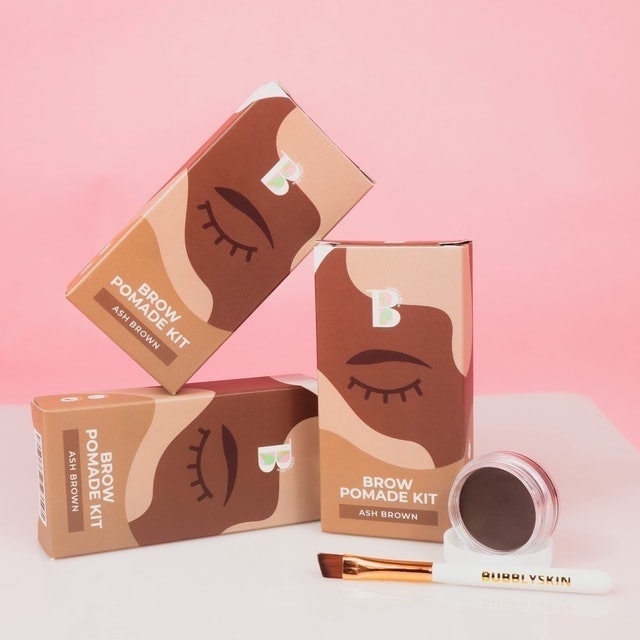 Brow Pomade Set with Brush 5