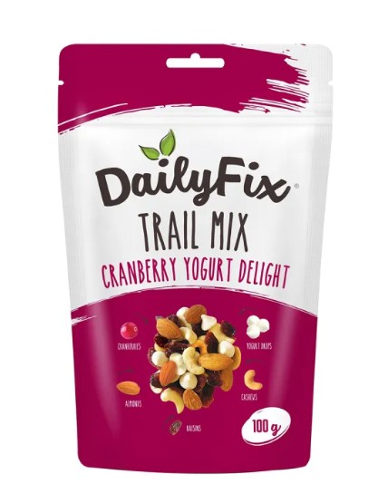 Cranberry Yogurt Delight Trail Mix 100g	  1