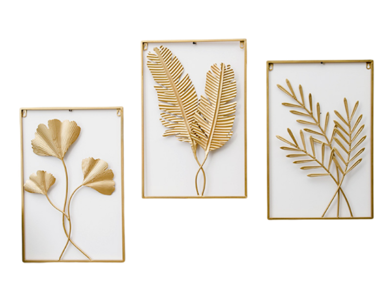 Metal Wall Decor with Frame 1