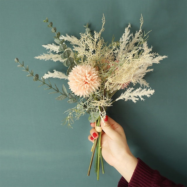 Dandelion Eucalyptus Hybrid Bouquet  2
