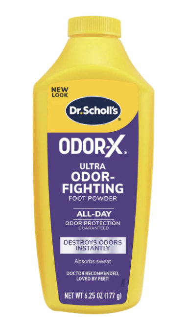 Odor-X Ultra Odor-Fighting Foot Powder 1
