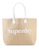 Superdry Darcy Jute Tote Bag 1