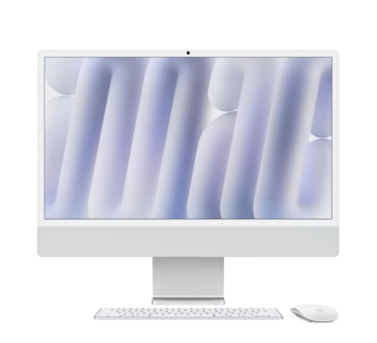 24-inch iMac with Retina 4.5K display: M4 chip with 8‑core CPU and 8‑core GPU, 16GB, 256GB SSD	  1