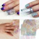 Self-Adhesive Hollow Nail Sticker 1