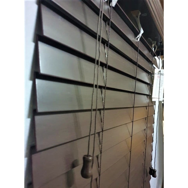 Premium Faux Wood Venetian Window Blinds 2
