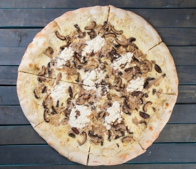 Wild Mushroom Ricotta Pizza 1