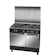 Fujidenzo 90 cm, 4 Gas Burner + 1 Electric Hot Plate Cooking Range with Rotisserie & Gas Tank Compartment 1
