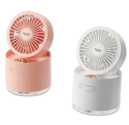Air Humidifier Electric Fan Multi-Function Foldable	 1