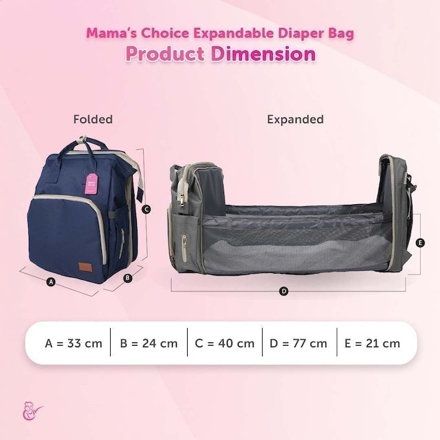 Expandable Diaper Bag 2