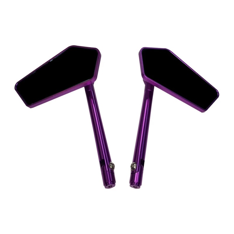 Universal Full CNC Aluminum Alloy V2 Diamond Side Mirror 1
