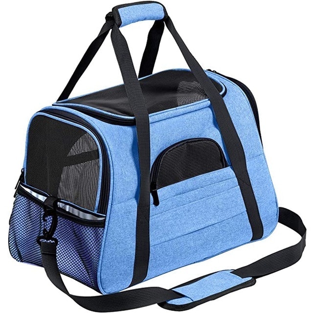 Soft Sided Mesh Pet Carrier Bag 2