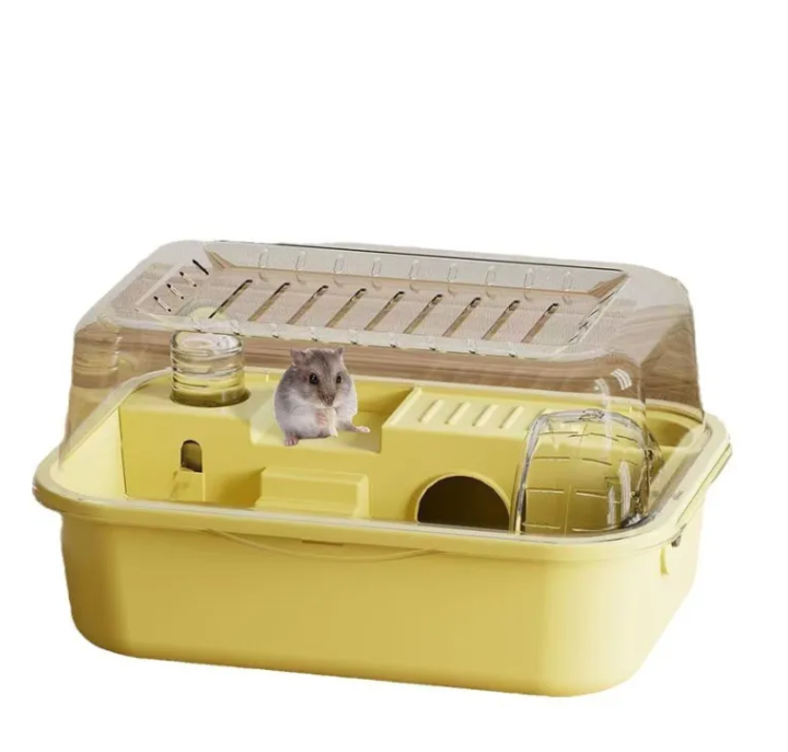 Panoramic Transparent Hamster Cage 1