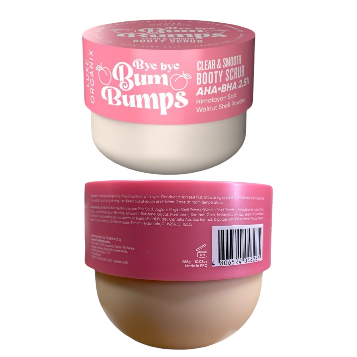 Bye Bye Bum Bumps Clear and Smooth Booty Scrub  2