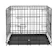 null Galvanized Folding Pet Cage With Removable Poop Tray 1