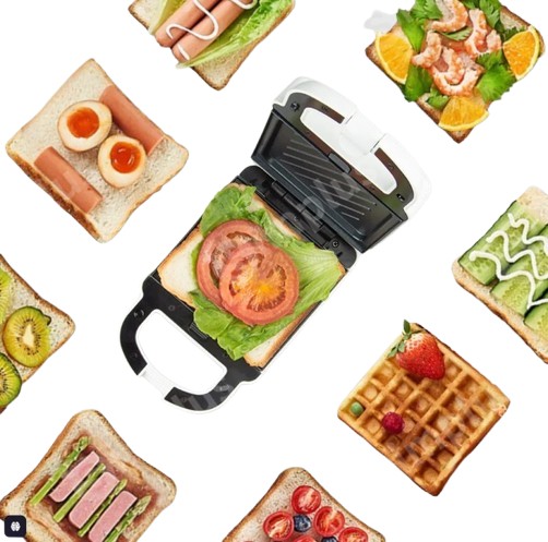 2‑in‑1 Donut/Sandwich Maker	  5