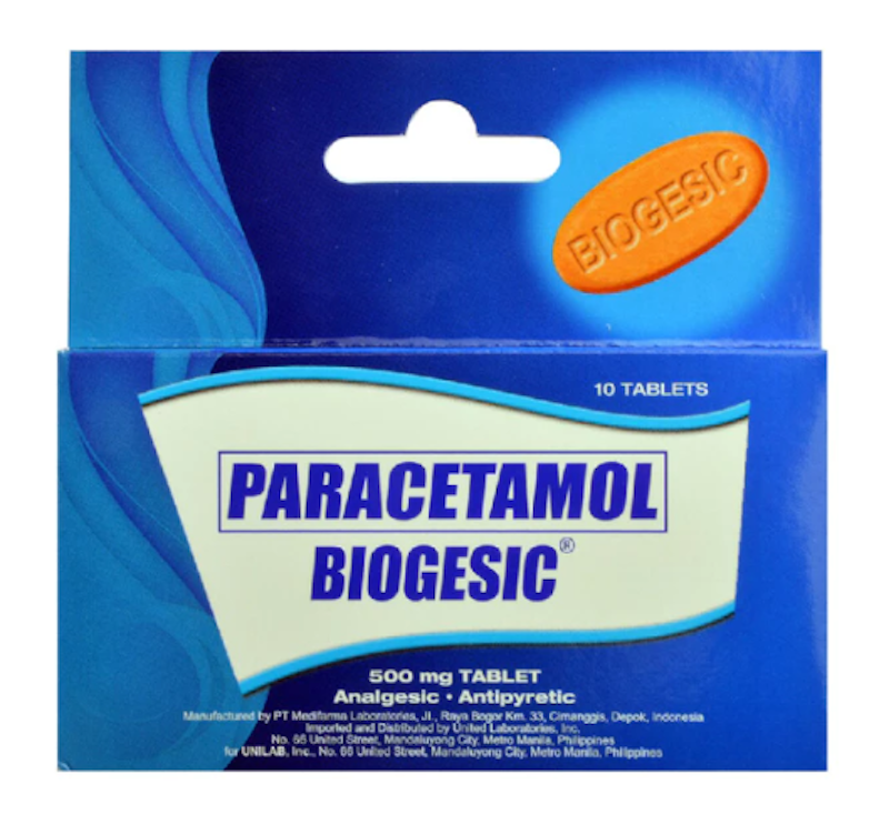 Paracetamol 500 mg Tablets 1