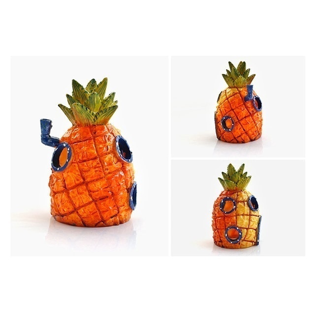 Spongebob Cartoon Aquarium Decoration 3