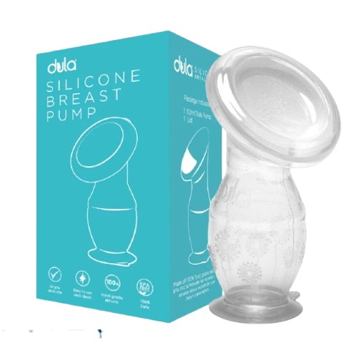 Manual Silicone Breast Pump 	  2