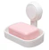 TAILI Suction Cup Soap Dish Drain-Free Powerful Vacuum Soap Sponge Holder for Shower Bathroom Tub Kitchen Sink 1
