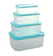 Edge Houseware Plastic Food Storage Containers With Lid 1