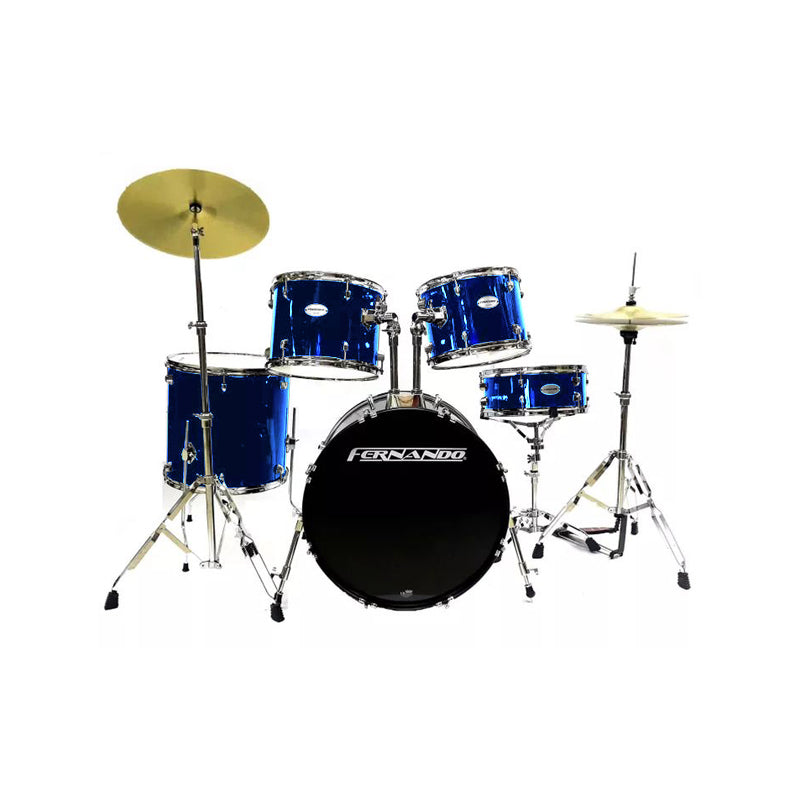 5-Piece Drum Set with Remo Drum Heads 2