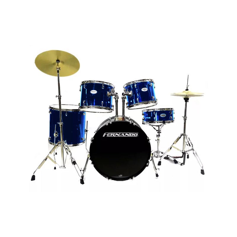 5-Piece Drum Set with Remo Drum Heads 2