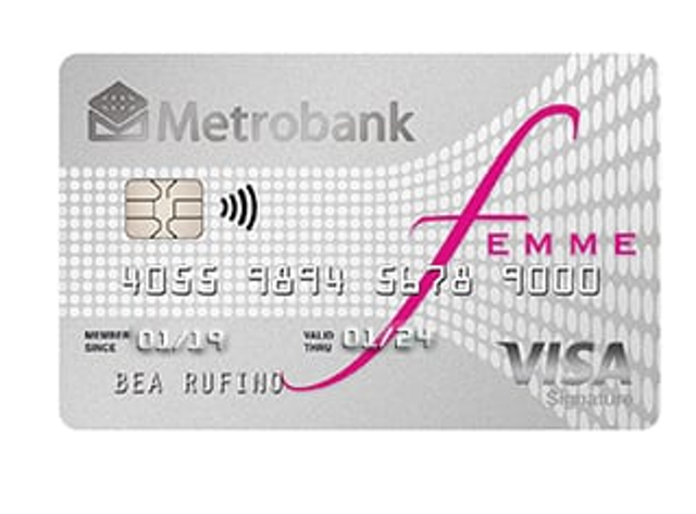 Femme Signature Visa 1