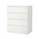 Furniture Source Malm Chest of 4 Drawers 1