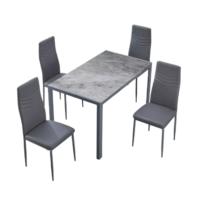 Barry 1 + 4 Dining Set 1