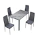 Homemaker Furniture Barry 1 + 4 Dining Set 1