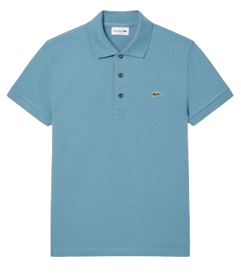 Men's Slim Fit Stretch Mini Pique Polo Shirt	 1