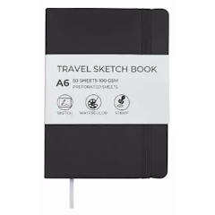 Travel Sketch Book A6 100gsm 50 Sheets