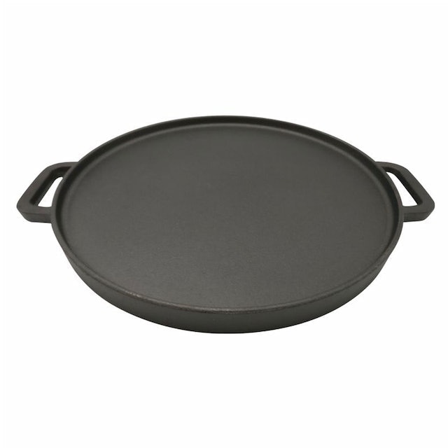 Double-Sided Pre-Seasoned Cast Iron Griddle and Grill Pan 2