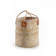 null Seagrass Rattan Woven Storage Basket With Handle 1