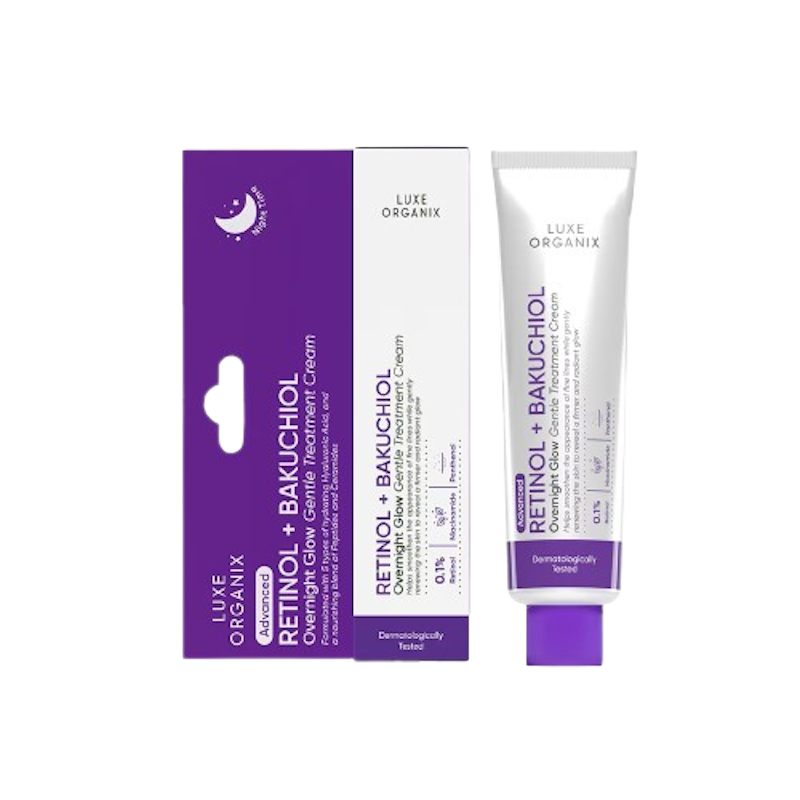 Retinol+ Bakuchiol Overnight Glow Gentle Treatment Cream 1