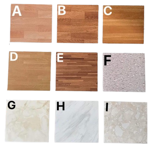 Vinyl Tiles	 	 1