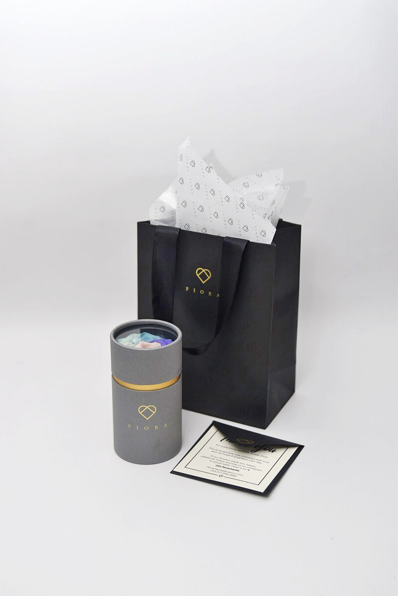 Preserved Rose Capsule (Rainbow Color) 2